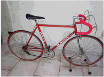 Bici da corsa bianchi epoca originale campagnolo m